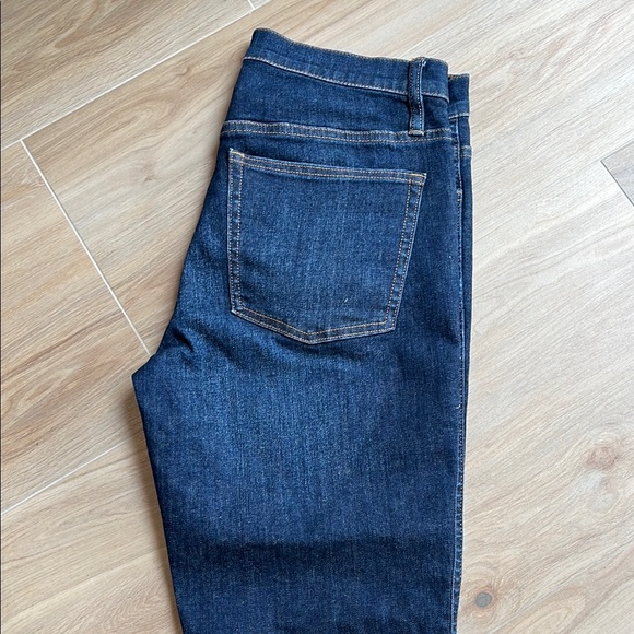 J. Crew Vintage Slim Straight Jeans - Dark Blue Sz 30 - Picture 7 of 9